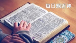 每日親近神 04/04 利未記 第24天